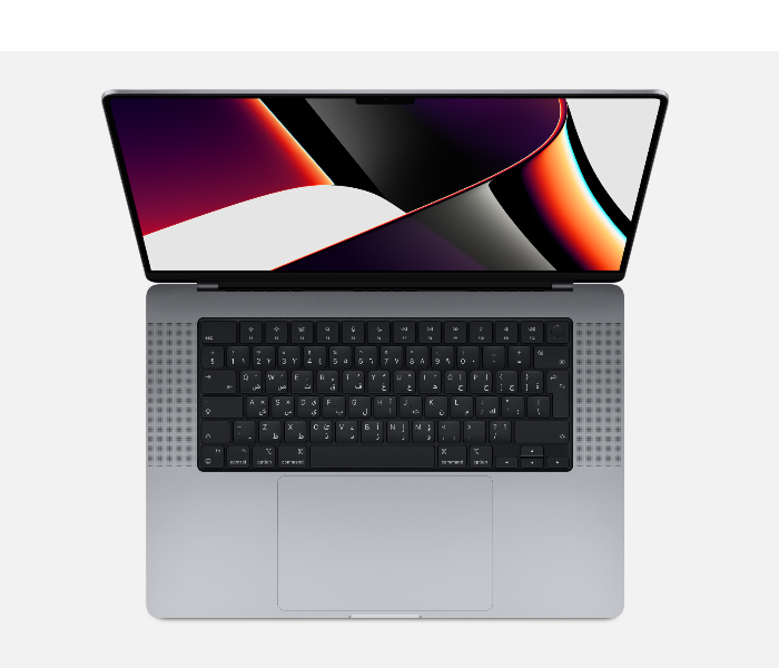 Apple MacBook Pro 14 Inch M1 Max Processor 32GB RAM 1TB SSD MacOS English Keyboard - Space Gray - Zoom Image 1