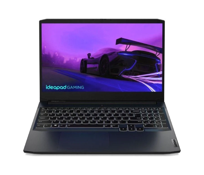 Lenovo 82K100FMPB Ideapad Gaming 3 15IHU6 15.6 Inch FHD Intel Core i5-11300H Processor 16GB DDR4 RAM 512GB SSD 4GB Nvidia GeForce RTX 3050 DOS - Shadow Black - Zoom Image 1