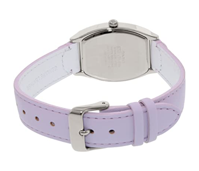 Casio LTP-E114L-6ADF Analog Watch for Women - Purple - Zoom Image 3