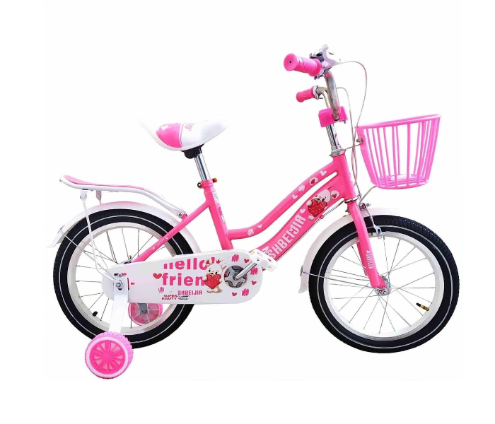 Alligator 4 -dp Beautiful 16 Inch Bicycle For Kids - Dark Pink - Zoom Image