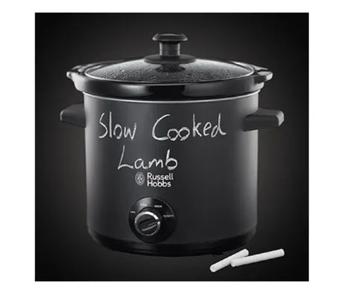 Russell Hobbs RH24180 Chalk Board Slow Cooker 3.5L - Black - Zoom Image 2