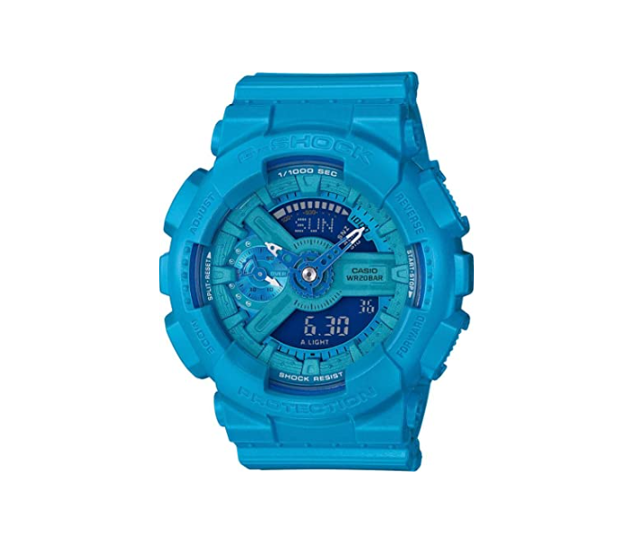 Casio GMA-S110VC-2ADR G-Shock Analog-Digital Watch for Men - Blue - Zoom Image 1