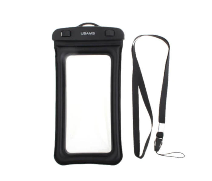 U24 Usams Waterproof Mobile Phone Bag - Black - Zoom Image 2