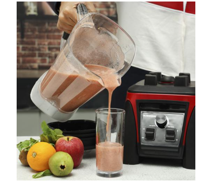 Olsenmark OMSB2494 1800 Watts Heavy-Duty Professional Blender - Black and Red - Zoom Image 5