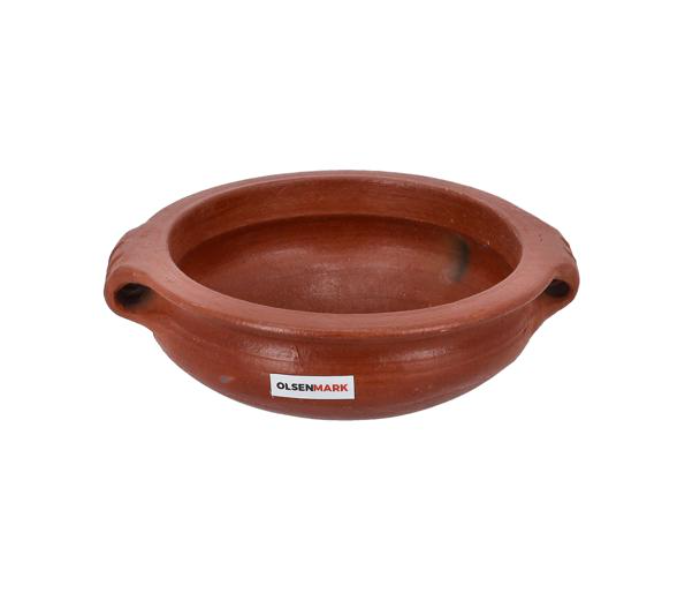 Olsenmark OMCP6005 Traditional Cookware Uruli Chaty and Lid - Brick Red - Zoom Image 6