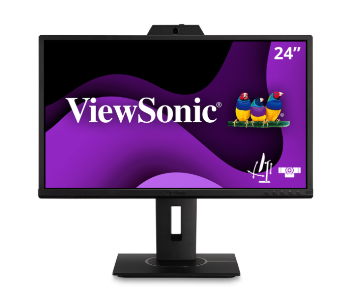 ViewSonic VG2440V 24 Inch FHD 1080p Ergonomic IPS Monitor - Black - Zoom Image 1