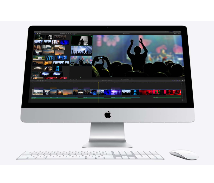 Apple iMac MXWV2X 27 Inch Intel Core i7 processor 8GB RAM  512GB SSD Radeon Pro 8GB Graphics MacOS - Silver - Zoom Image 4