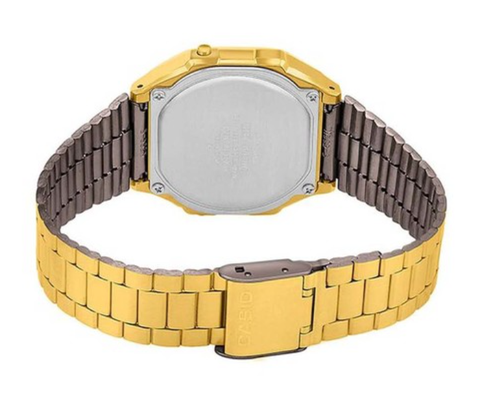 Casio A168WEGC-3DF Vintage Unisex Digital Watch - Gold - Zoom Image 5