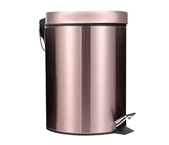 Stainless Steel Dust Bin 12 Litre - Gold - Zoom Image