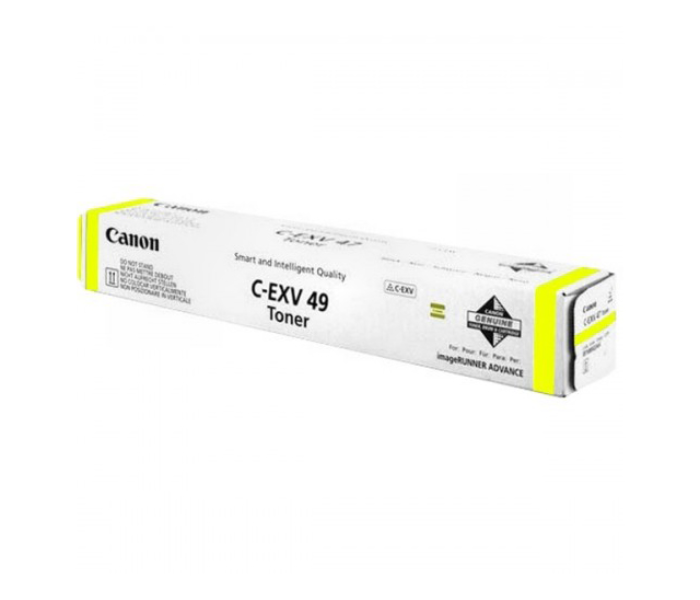 Canon C-EXV 49 Genuine Yellow Toner - Zoom Image 2