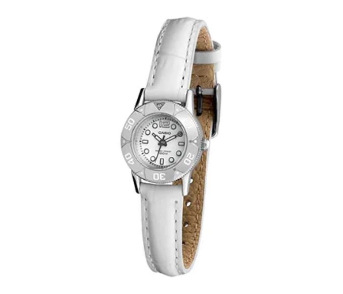 Casio LTD2001L7A1VDF Analog Wrist Watch for Women - White - Zoom Image 2