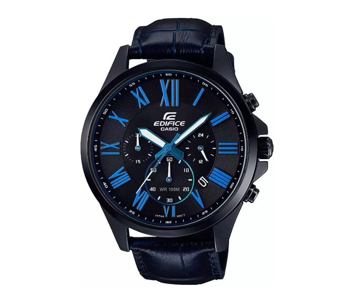 Casio EFV-500BL-1BVUDF Edifice Analog Watch for Men - Black - Zoom Image 1