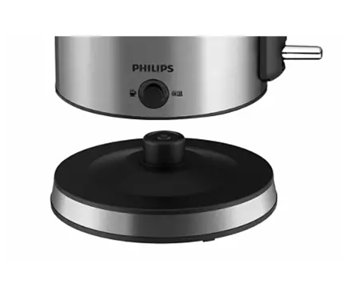 Philips HD9316/03 1.7 Litre 1800 Watts Viva Collection Kettle - Silver and Black - Zoom Image 3