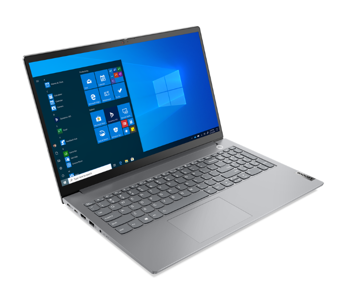 Lenovo 20VE00DNAX Thinkbook 15 G2 15.6 Inch FHD Intel Core i5-1135G7 Processor 8GB DDR4 1TB HDD Integrated Intel Iris Xe Graphics DOS - Silver - Zoom Image 3