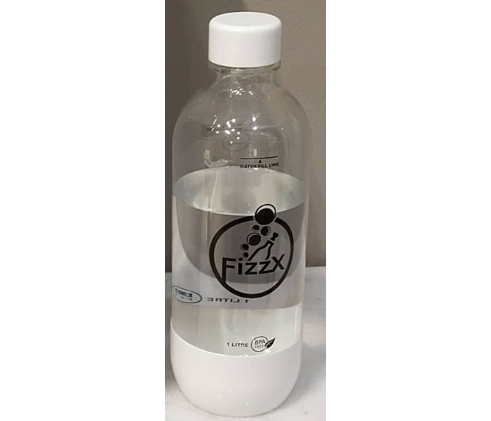 FizzX 1000ml PET Bottle - White - Zoom Image