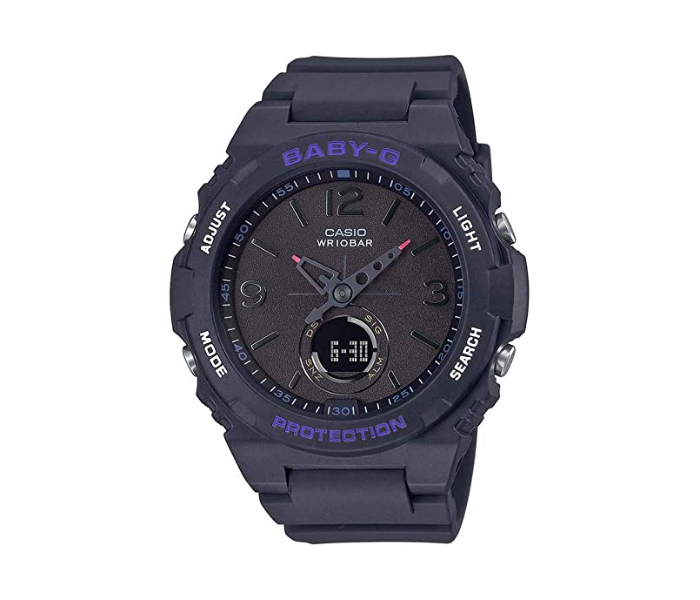 Casio BGA-260-1ADR Baby G Casual Analog-Digital Watch for Women - Black - Zoom Image 1