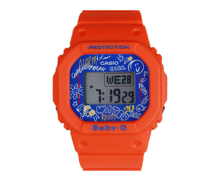 Casio BGD-560SK-4DR Baby-G Digital Watch for Women - Red - Zoom Image 2