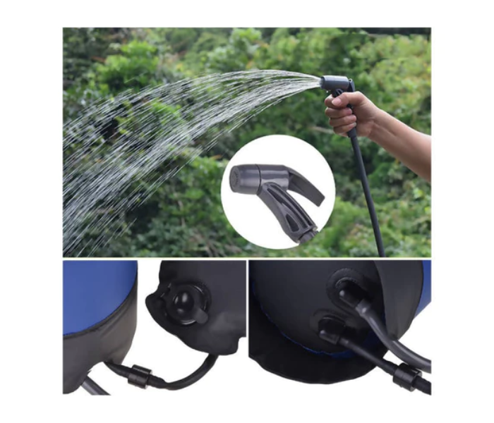 Notu AT-6639 Non-electric Outdoor Camping Portable Pressure Shower - Blue and Black - Zoom Image 6