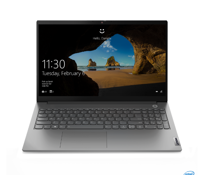 Lenovo THINKBOOK 15-G2- 20VE00DNAX 15.6 Inch FHD Intel Core i5-1135G7 Processor 8GB DDR4 RAM 1TB HDD Integrated Intel Iris Xe Graphics - Silver - Zoom Image 1