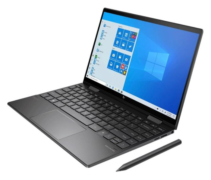 HP 593M3EA 13-ay1001ne ENVY x360 Convert 13.3 Inch FHD AMD Ryzen 5 5500U Processor 8GB DDR4 RAM 512GB SSD AMD Radeon Graphics Windows 11 Home - Black - Zoom Image 2