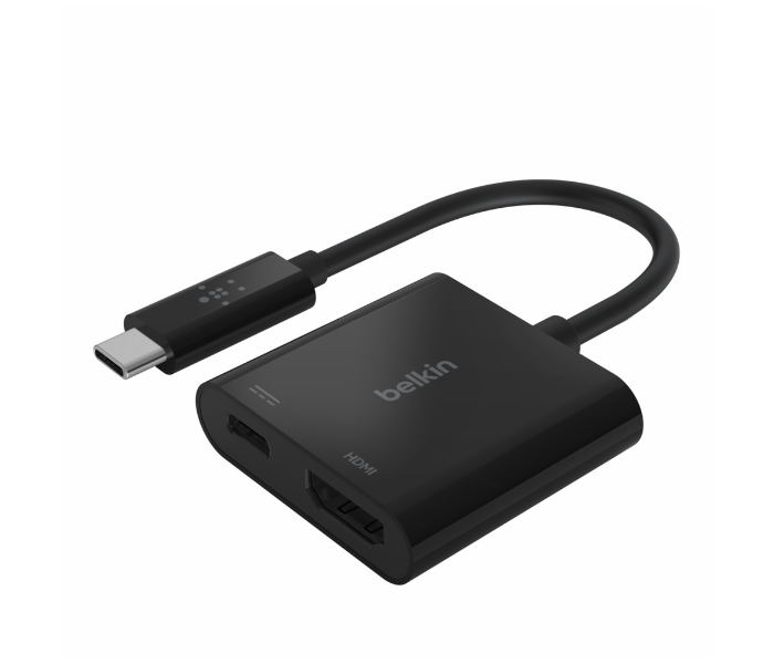 Belkin USB-C to HDMI with Charge Adapter - Black - Zoom Image 1