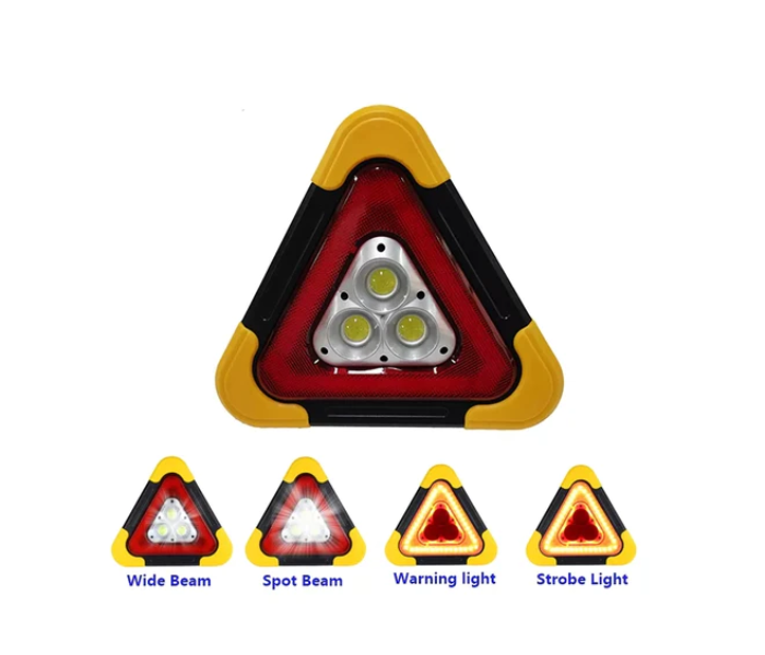 HB-7709 Multifunctional LED Cob Working Lamp Solar Powered Warning Lights Hurry Bolt - Zoom Image 8