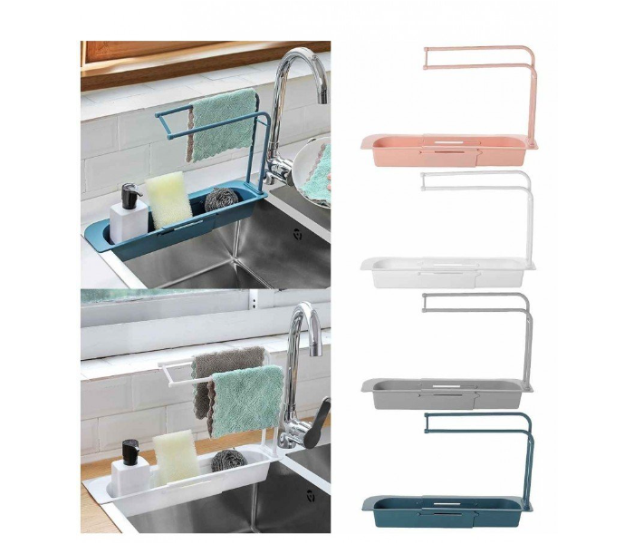 Generic Telescopic Sink Holder Expandable Storage Drain Basket - Zoom Image 3