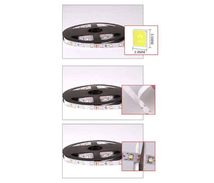 RGB Led Strip Light 2 Meter - Zoom Image 1