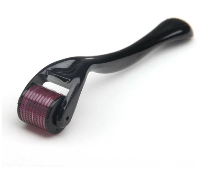 Unisex 0.50 mm Derma Roller with 540 Stainless Alloy Needles - Black - Zoom Image 2