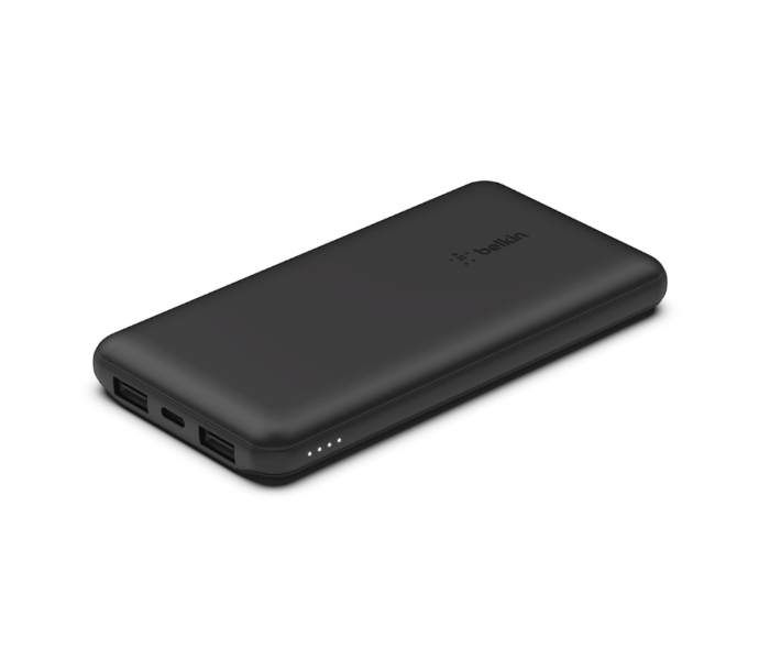 Belkin BPB011btBK 10000 MAH 3-Port Power Bank USB-A to USB-C Cable - Black - Zoom Image 2