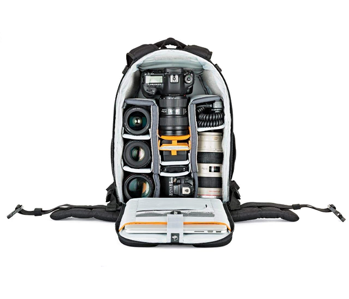 Lowepro LP37130 Flipside 400 AW II Mica and Pixel Camo Backpack - Dark Green - Zoom Image 3