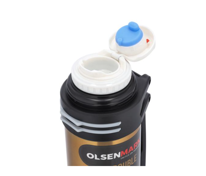 Olsenmark OMVF2500 2500ml Stainless Steel Vacuum Thermos - Black and Gold - Zoom Image 6