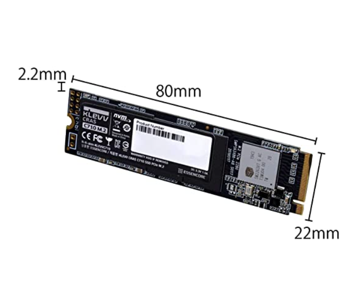 Klevv K01TBM2SP0-C71 CRAS C710 1TB SSD 3D TLC NAND Internal Solid State Drive - Zoom Image 8