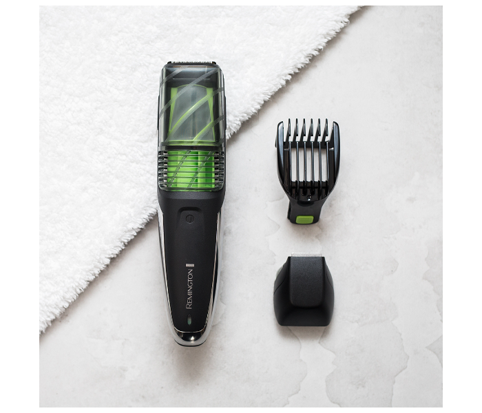 Remington MB6850 Vacuum Stubble and Beard Trimmer - Black - Zoom Image 2