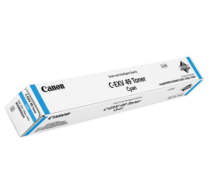 Canon C-EXV 49 Genuine Cyan Toner - Zoom Image 1