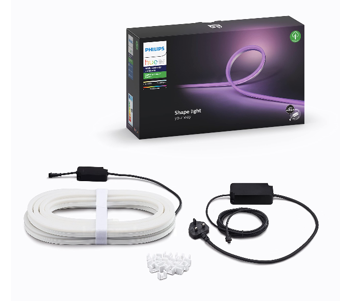 Philips HUE Light Strip Outdoor 5 Meters - Black and White - Zoom Image