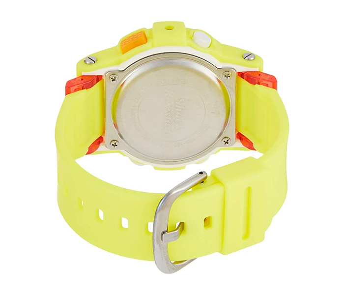 Casio BGA-180-9BDR Baby G Casual Analog-Digital Watch for Women - Yellow - Zoom Image 2