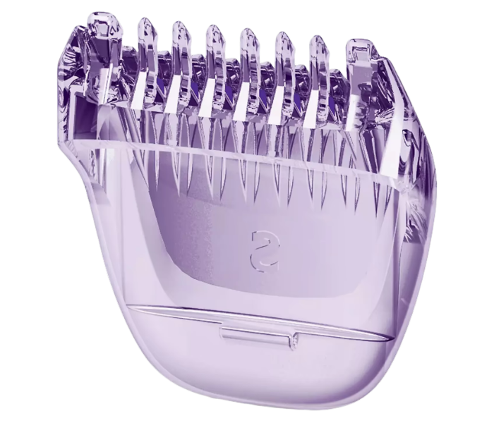 Philips BRT383/15 Essential Stainless Steel Blades Cordless Bikini Trimmer for Women - White and Purple - Zoom Image 4