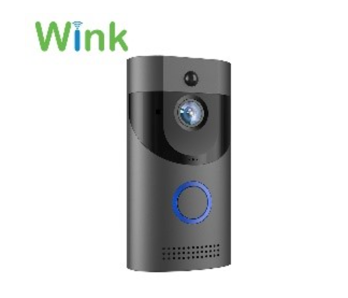 Wink Smart WiFi Doorbell Without Chime and Battery - Black - Zoom Image