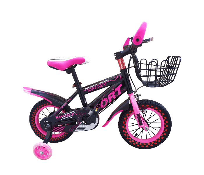 Quick Sport 17 -p Powerful 12 Inch Bicycle For Kids - Pink - Zoom Image