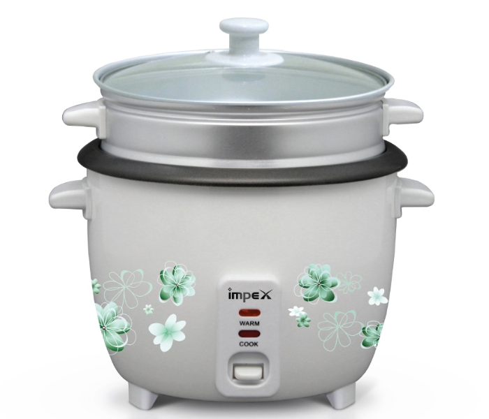 Impex RC 2804 2.8 Litre 1000 Watts Rice Cooker - Silver - Zoom Image 1