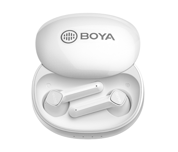 Boya BY-AP100 True Wireless Earbuds - White - Zoom Image 3