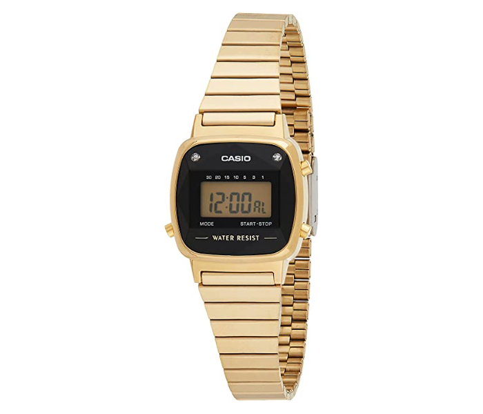 Casio LA670WGAD-1DF Vintage Series Digital Watch for Women - Gold - Zoom Image 1