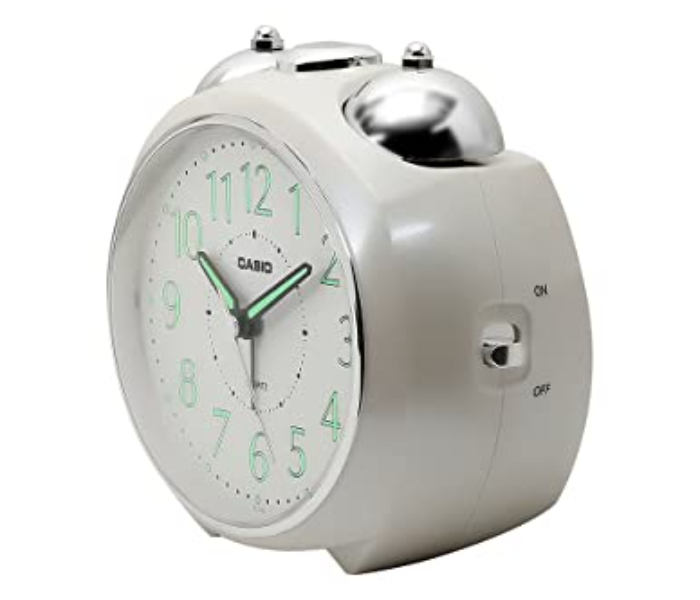 Casio TQ-369-7DF Analog Table Clock - White - Zoom Image 2