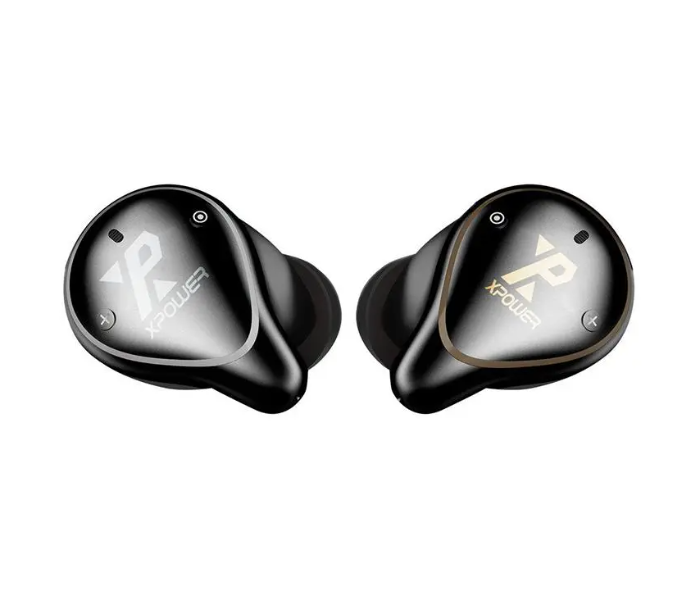 XPower v5.0 KingX Bluetooth Earbuds - Black - Zoom Image 1