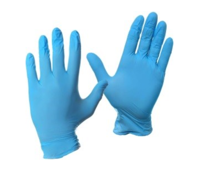 Pack of 100 Pieces Small Nitrile Gloves - Blue - Zoom Image