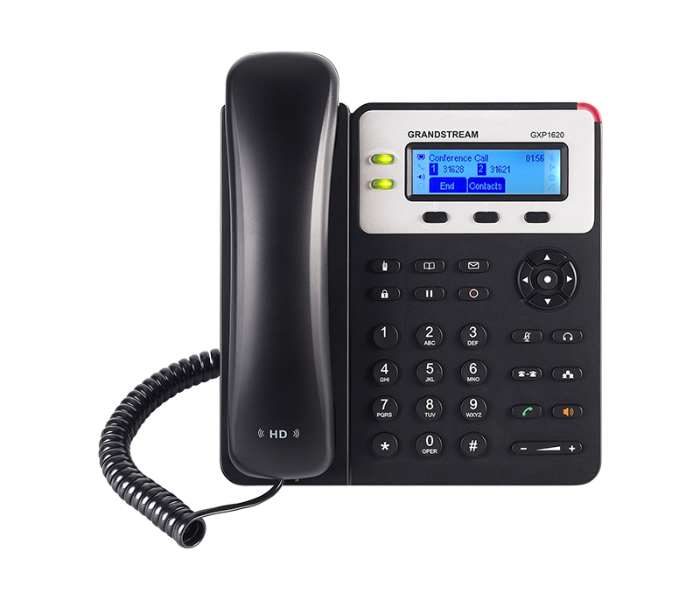 Grandstream GXP1625 Small to Medium Business HD IP Phone with POE VoIP Device - Black - Zoom Image 1