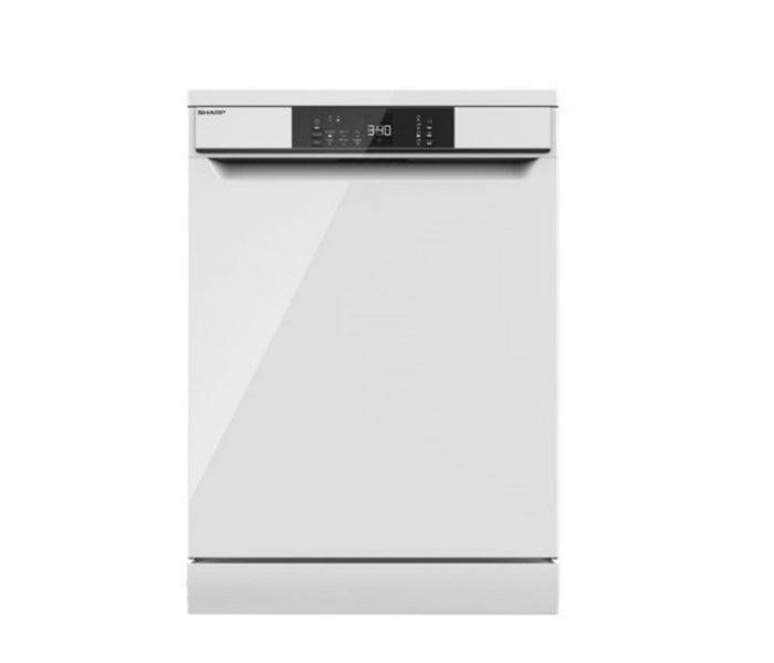 Sharp QW-V613-WH3 13 Settings 6 Programs Led Display Dishwasher - White - Zoom Image