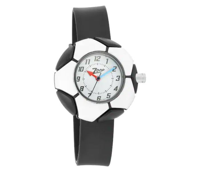 Titan 26014PP03 Zoop Analog Watch for Kids - Black and White - Zoom Image 1