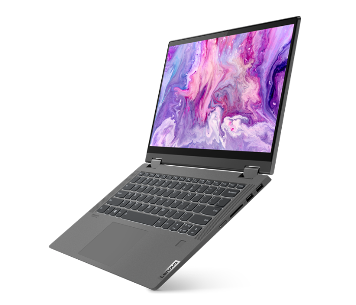 Lenovo 82HS00HPAX IdeaPad Flex5 14 Inch FHD Intel Core i3-1115G4 Processor 4GB DDR4 RAM 256GB SSD Integrated Intel UHD Graphics Windows 10 Home 64 - Grey - Zoom Image 1